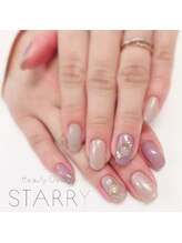 スターリー(STARRY)/ピンク　ベージュ　ラメ