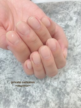 プライベート ネイルサロン マーマ(murmur)/クリアネイル