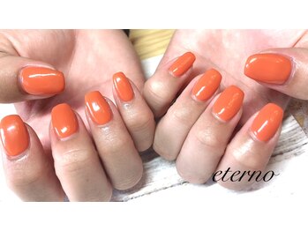 エテル(eterno)/夏のオレンジワンカラー