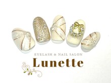 アイラッシュサロン リュネット(Eyelash salon Lunette)/クリスマスネイル　8900円