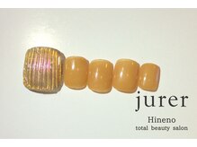 ネイルアンドアイラッシュデザインサロン ジュレ 日根野店/FOOT 定額デザイン7700コース