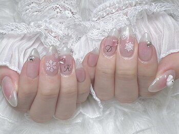 アビス(Abyss)/チークマグ冬ネイル