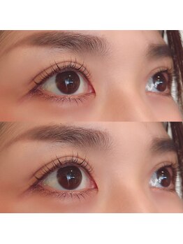 ラナ バイ アンドライフ ショウナン(Lana by andlife Shonan)/RISAオリジナルまつ毛パーマ(上)