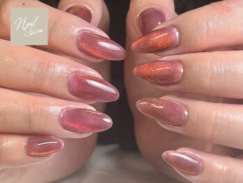 ネイルセッション(nail session)/パープル×ピンク　マグネット