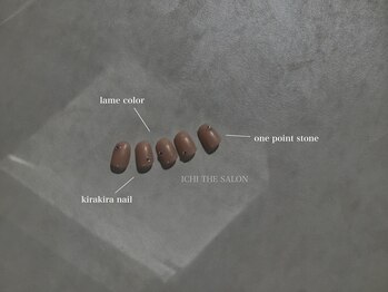 イチプラス(ICHI+)/ワンポイントストーン