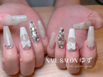 ゆずの写真/《スカルプが得意な当店にお任せ!》長さ,形,デザインもお好み通り!ホログラムやラメで指先もセンスも輝く★