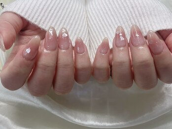 インザピンクリリー(in the pink LILY)/チークネイル/ハートネイル