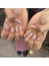 トータルサロン 白べぇーっ プラス/ラメグラネイル♪