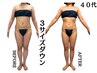 【最速-●kg】結果重視の全身サイズダウン痩身エステ 120分