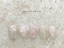 マリーネイルズ 大阪梅田店(MARIE NAILS)/新規様8000円 0122a カフェラテ