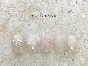 マリーネイルズ 大阪梅田店(MARIE NAILS)/新規様8000円 0122a カフェラテ