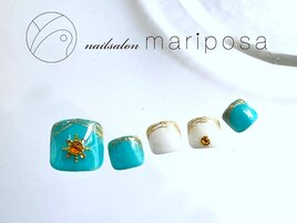 【フット】夏フットネイル