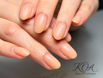 コア ビューティースタジオ(KOA Beauty Studio)の写真/【爪の形や薄さのお悩みもお任せ◎】ケア重視のフィルイン施術で自爪を大切に自信の持てる指先へ