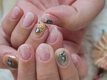 わたしのネイルとよもぎ蒸し/さくらフラペチーノ