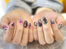 2M ネイル アトリエ(2M NAIL ATELIER)/絵画 アート ニュアンス