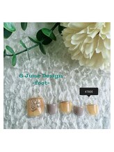 エトワールネイル 高崎筑縄町店(Etoile nail)/23年6月フット定額