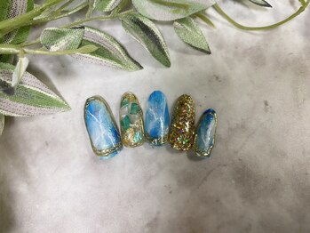 ネイルサロン ネイルクク(Nail KUKU)/7月ゴージャス