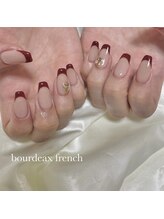 イフネイル(if nail)/◇ボルドーフレンチ◇