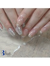 ビートゥーネイル 梅田(B to Nail)/アシンメトリーネイル