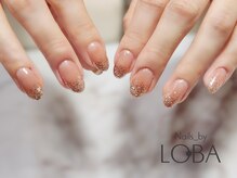 ローバ(LOBA)/ゴールドガラスフレンチ☆