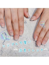 淡色フレンチ♪