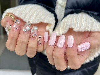サラソージュ アチワ ネイル(SARA SO-JU ACHIWA NAIL)の写真/≪キッズスペース有≫ヘアーサロン併設でまとめてキレイに♪家事や育児で忙しい日々からリラックス♪