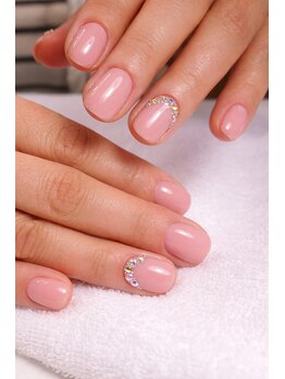 アイネイル 高幡不動(Ai Nail)/ワンカラーストーンアクセント