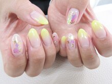 ネイルサロン キラップ(Nail Salon KiLAP)/イエローグラデ定額￥7980