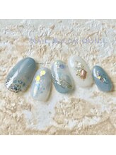 ネイルサロン クイル(QUILL)/７月BLUE（２）