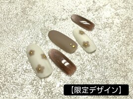 【限定デザイン】フラワーネイル