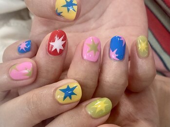 弾けるネイル！！ By五十嵐