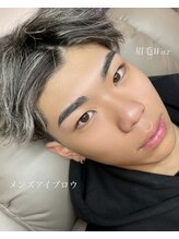 ルククギフ 岐阜(〇△□rukuku)/眉毛wax/メンズ　kaede