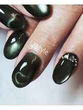 ユーズスタイル(U’style)/秋冬ハートネイル