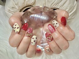 バレンタインネイル♪