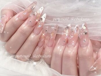 プティネイル 池袋(Puty Nail)/ちゅるちゅるオーロラチーク