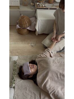 プチボヌール(petit bonheur)/スチームテント蒸し　流れ