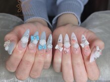ウメネイルスタジオ(UME NAIL STUDIO)/長さだしやり放題×つけ放題