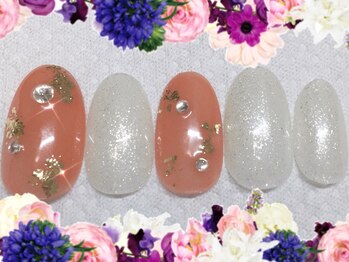 ホワイトカラー(White Color)/選べるナチュラルアート♪