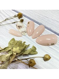 大理石風ネイル
