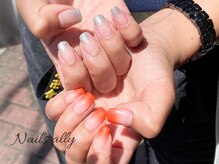 ネイルズアリー 立川店(Nails ally)/グラデーション×ちぐはぐ×夏