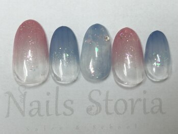 ネイルズ ストーリア(Nails Storia Salon&School)/シンプルデザイン