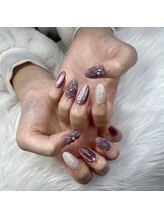 ヘブン ネイル 鶯谷(HEAVEN Nail)/パールフラワーネイル