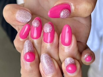 ブランシュ 藤沢(Blanche)/オーダーメイドネイル ピンク