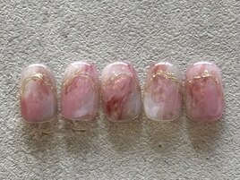 ニュアンス奥行き桜ピンク