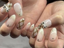 オーシャンネイル 新宿店(Ocean nail)/チェックネイル