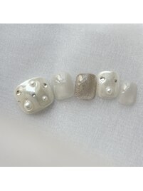 foot＊親指デザインネイル