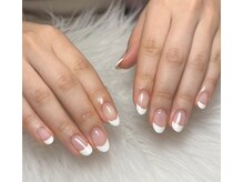 chai.仙台広瀬通店【韓国ネイル/長さだし/持ち込み/定額/スカルプ/韓国パーツ】/フレンチネイル