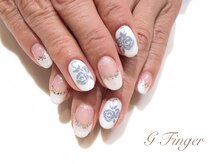 ジー フィンガー 千葉店(G)/大人バラネイル