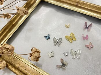 ネイルプラザ 河原町OPA店(NAIL PLAZA)/◇蝶々パーツ◇