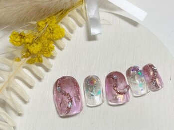 ブレス 仙台駅前本店(BLESS)/チグハグネイルアート